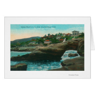 Vue de la tête CaveLa Jolla, CA de sphinx
