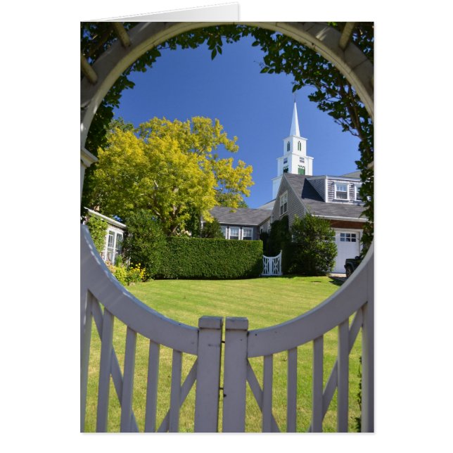 Vue de l'église congrégationnelle de Nantucket (Devant)