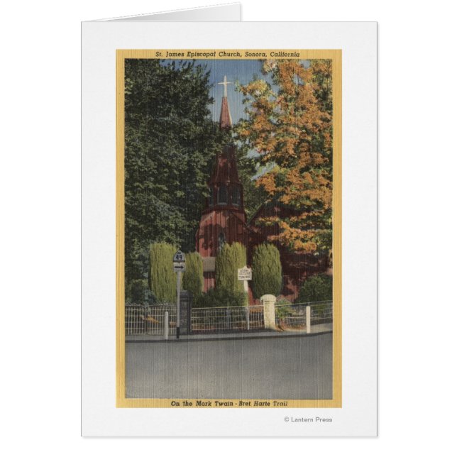 Vue de l'église épiscopale St. James (Devant)