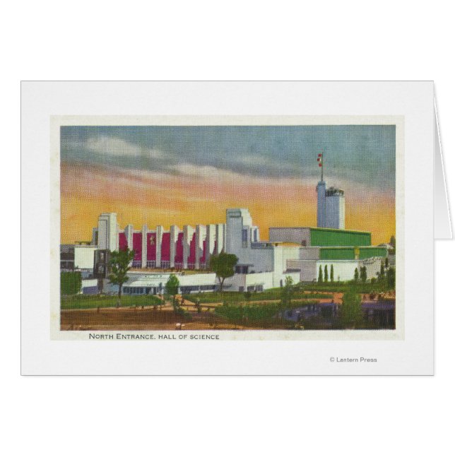 Vue de l'entrée nord, Hall des sciences (Devant horizontal)