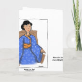 Vue de l'est de la carte de voeux ou de billets d' (Dos)