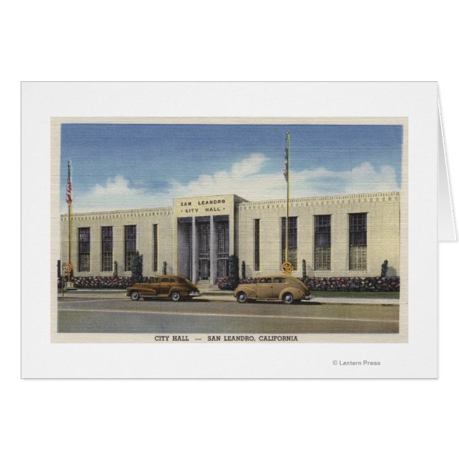 Vue de l'hôtel de ville (Devant horizontal)