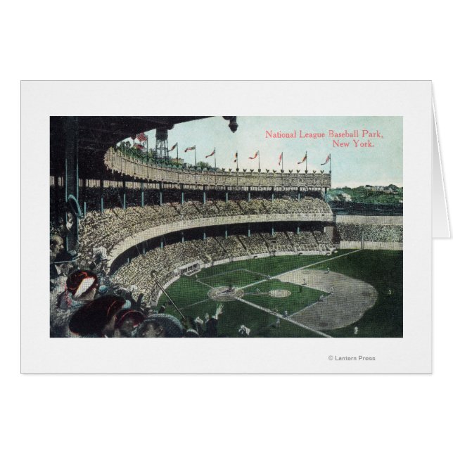 Vue de l'Upper Bleacher sur le terrain de baseball (Devant horizontal)