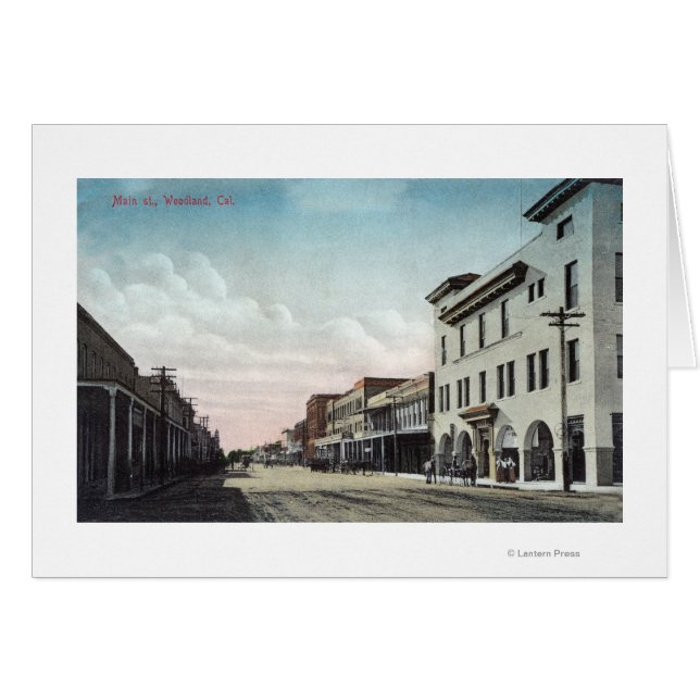 Vue de Main StreetWoodland, CA (Devant horizontal)