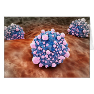 Vue de Microscipic des cellules cancéreuses