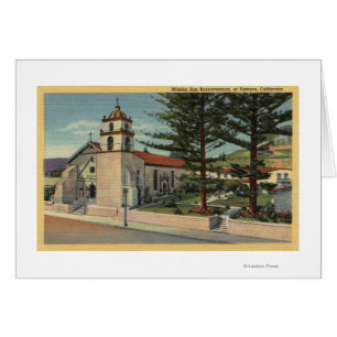 Vue de mission San Buenaventura