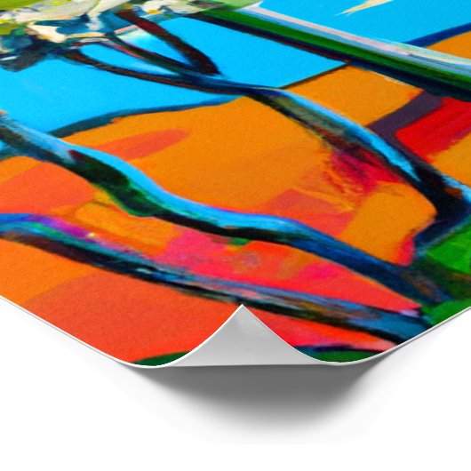 Vue de Mokuauia - affiche et impression numérique (Coin)