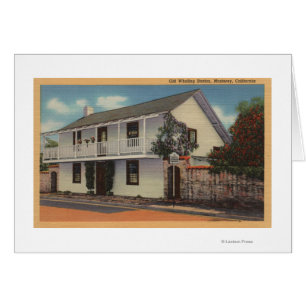 Vue de Monterey, la Californie de vieille station