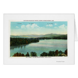 Vue de Mts. Marcy, Colden et McIntyre