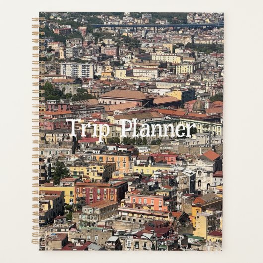 Vue de Naples, Italie Planner Organizer (Devant)