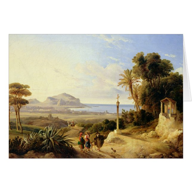 Vue de Palerme, 1840 (Devant horizontal)
