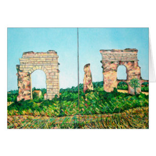 Vue de parc d'aqueduc