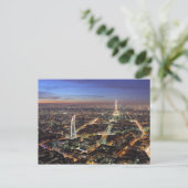 Vue de Paris la nuit Carte postale (Debout devant)