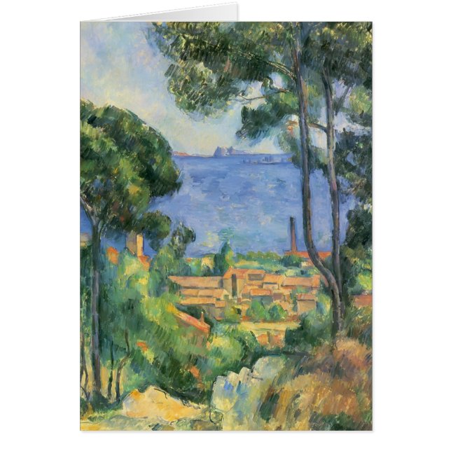 Vue de Paul Cezanne- de d'If de L'Estaque et de (Devant)