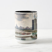 Vue de pilier de marine - tasse de photo de (Centre)