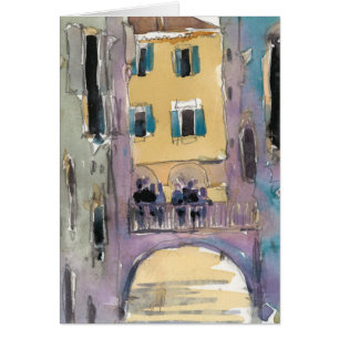 Vue de pont en canal des destinations Venise