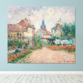 Vue de Saint-Cyr-du-Vaudreuil, Eure Canvas Afdruk (Insitu (Houten vloer))