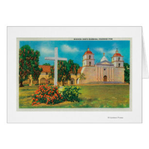 Vue de Santa Barbara de mission