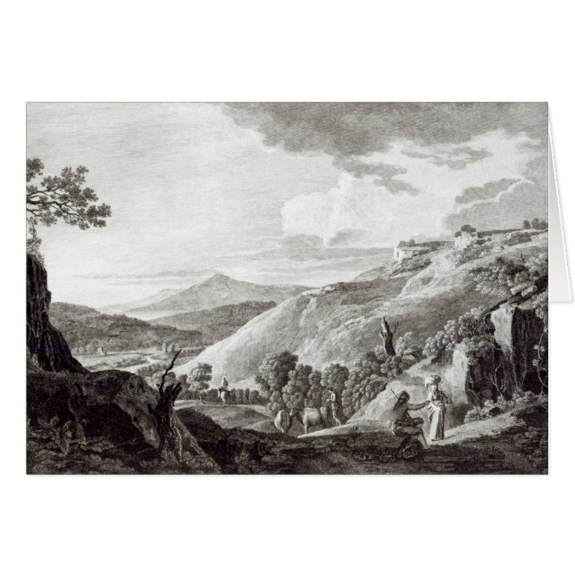 Vue de Tarquinia et de Corneto (Devant horizontal)