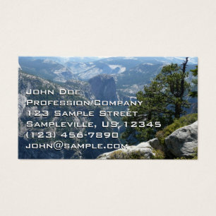 Vue de Yosemite Mountain dans le parc national de