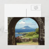 Vue depuis la carte postale de la forteresse de Br (Devant / Derrière)