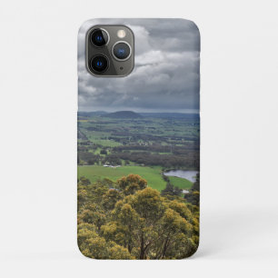 Vue depuis le coque iphone du mont Buninyong