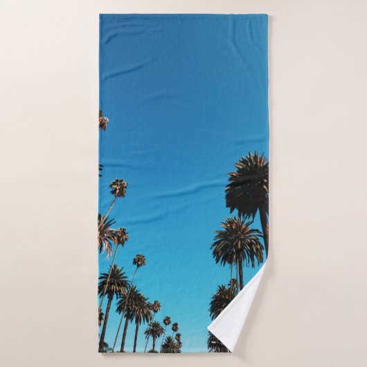 Vue des arbres de Worm (Serviette de bain)