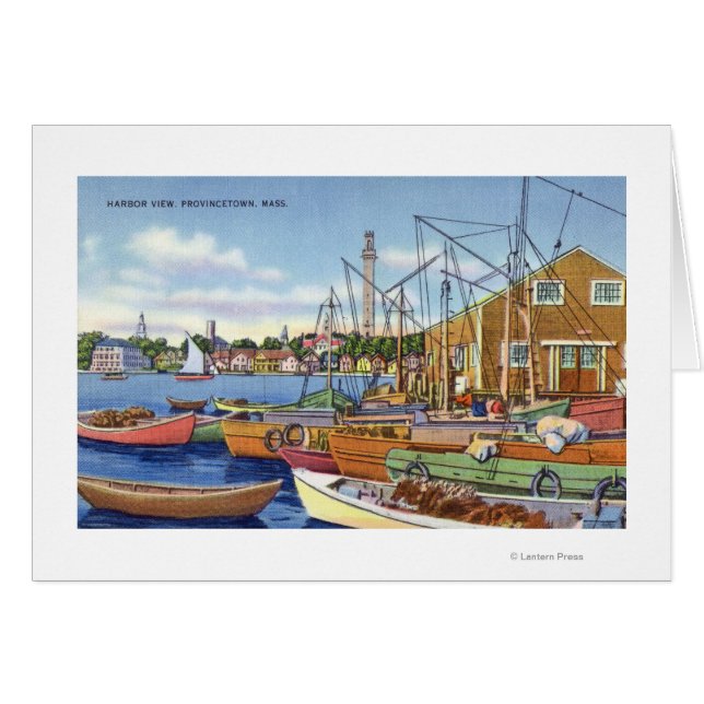 Vue des bateaux dans le port (Devant horizontal)