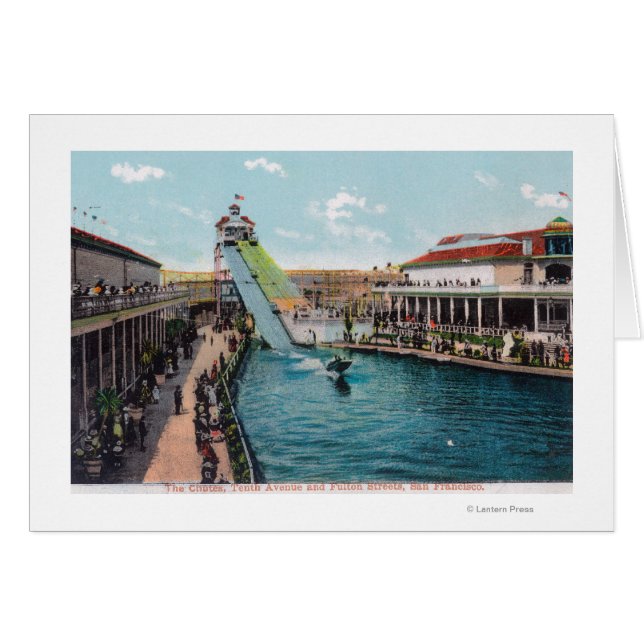 Vue des Chutes à la 10th Ave et Fulton St (Devant horizontal)