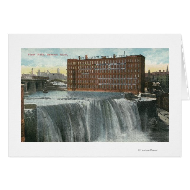 Vue des premiers chutes (Devant horizontal)