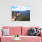 vue des trois sœurs sur toile (Insitu(Salon))