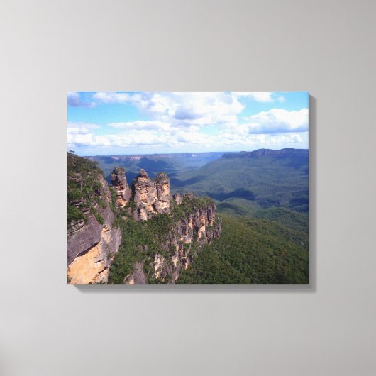vue des trois sœurs sur toile (Recto)