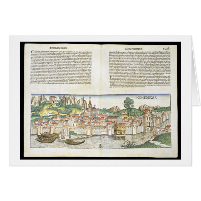 Vue d'oeil d'oiseau de Constance de Nuremberg ch (Devant horizontal)