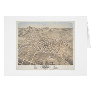Vue d'oeil d'oiseau de la ville de Petaluma (1298)