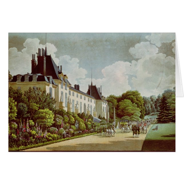Vue du château de la Malmaison (Devant horizontal)