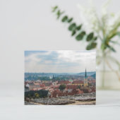 Vue du Château de Prague - Carte postale (Debout devant)