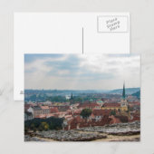 Vue du Château de Prague - Carte postale (Devant / Derrière)