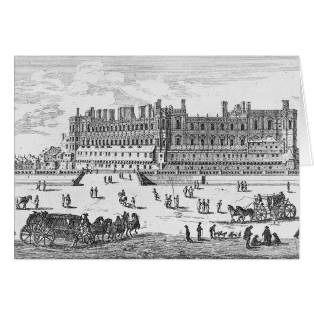 Vue du château de Saint-Germain-en-Laye (Devant horizontal)