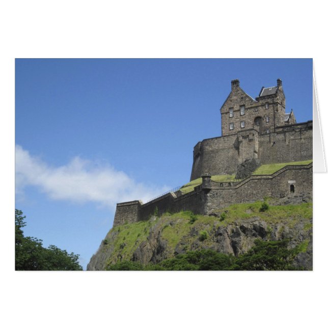 Vue du château d'Édimbourg, Édimbourg, Écosse, 2 (Devant horizontal)