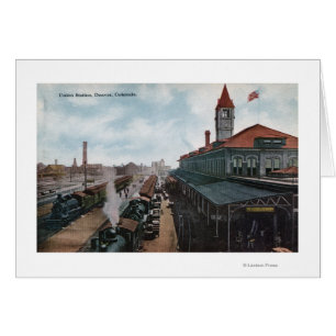 Vue du chemin de fer Union Station