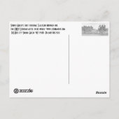 Vue du coin est - carte postale (Dos)