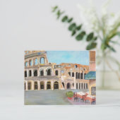 Vue du Colisée - Carte postale (Debout devant)