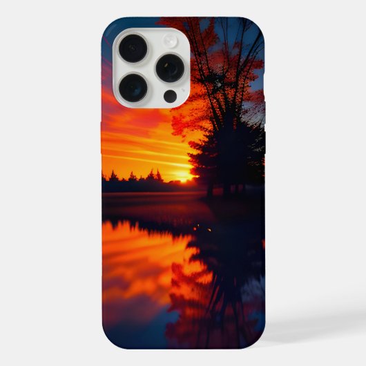 Vue du coucher de soleil deux (Verso)
