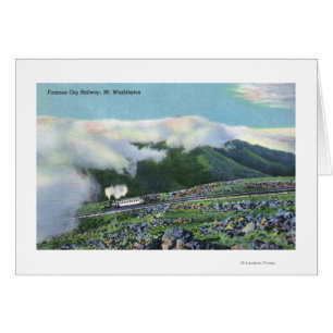 Vue du fameux chemin de fer Cog