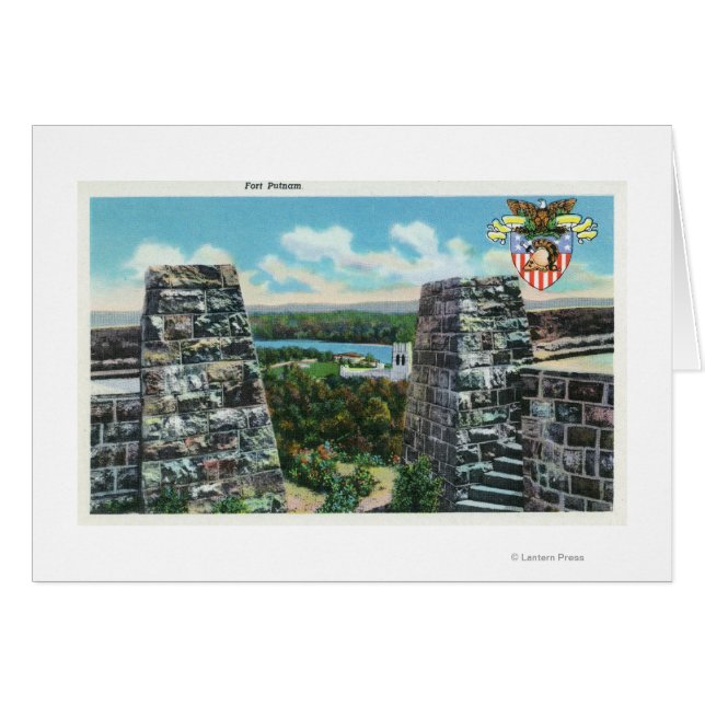 Vue du fort Putnam (Devant horizontal)