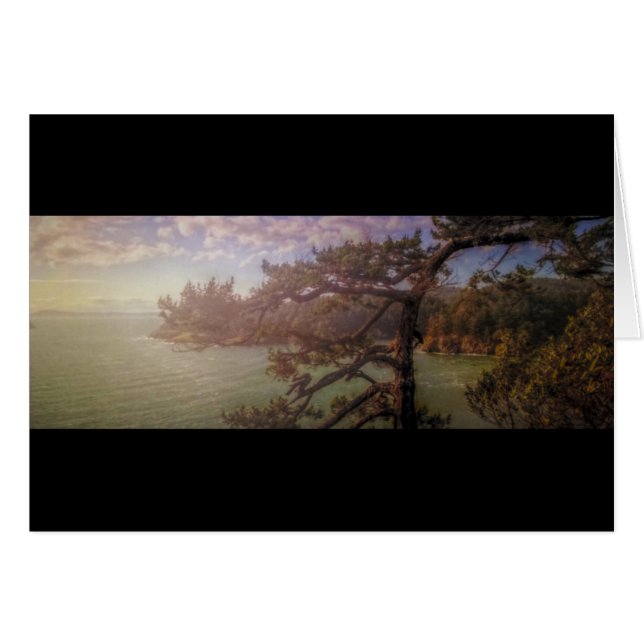 Vue du laissez-passer trompeur (Devant horizontal)
