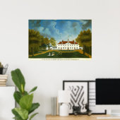 Vue du Mont Vernon - Poster des Beaux-Arts américa (Bureau à domicile)
