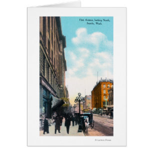 Vue du Nord depuis la première avenue