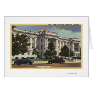 Vue du palais de justice du comté de Kern