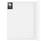 Vue du paysage rural depuis la fenêtre de l'église (Intérieur (Gauche))